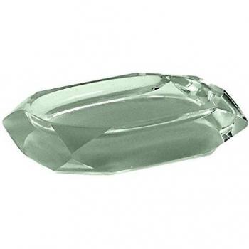 Gedy Chanelle Jabonera, Resina, Verde, 7,8x12x2,8