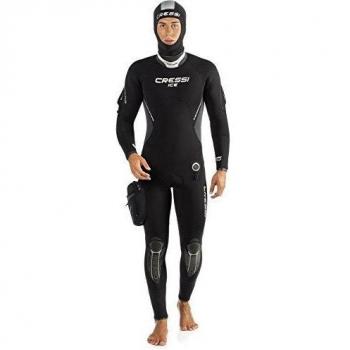 Traje Semiseco Cressi Ice 7 Mm Negro para Hombre Adulto XXXL