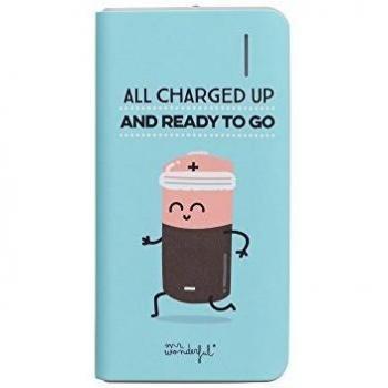 Mr. Wonderful MRPWB011 - Bateria Externa de 4.000 mAh deseno All Charged