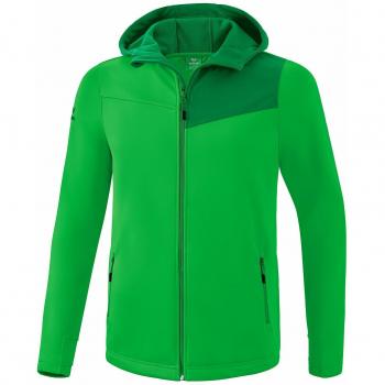 Chaqueta Softshell Performance Erima para Hombre, color verde bosque, talla S