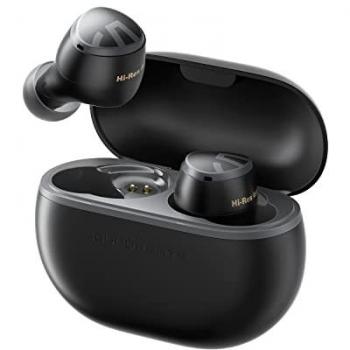 SoundPEATS Mini HS - Auriculares Bluetooth Inalámbricos con Audio de Hi-Res, LDAC, Micrófono con Cancelación de Ruido AI, Conexión Multipunto, 36 Horas de Batería,