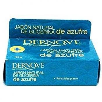 DERNOVE JABON NATURAL DE GLICERINA Y AZUFRE 100 G