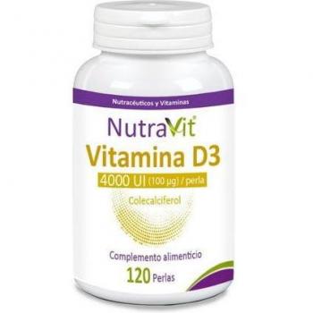 NutraVit Vitamina D3 4000UI 120 perlas