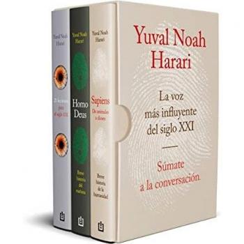Estuche Harari (contiene: Sapiens | 21 lecciones para el siglo XXI | Homo Deus): La voz más influyente