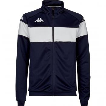 Kappa Dacone Half Zip Sweatshirt Azul M Hombre, chaqueta de chándal para hombre, color azul, diseño con media cremallera, fabricada en material ligero y transpirable, ideal para actividades deportivas y casuales