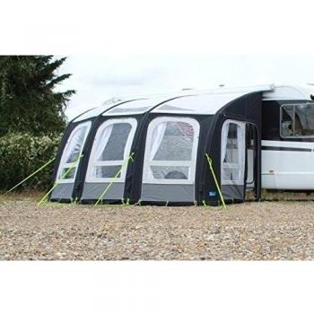 Kampa Motor Ace aire 400 2016, 400XXL: Width 400cm x Depth 300cm. Fits rail height of between 280 - 295 cm