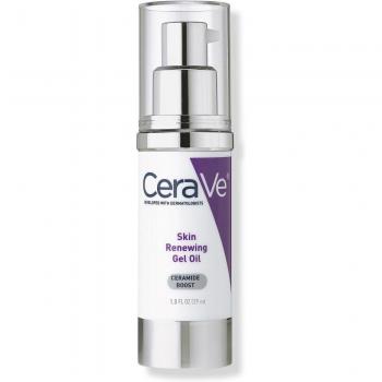 CeraVe Skin Renewing Gel Oil 1.0 oz, Anti-Aging Face Serum to Improve Skin Radiance