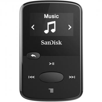SanDisk Clip Jam 8GB MP3 Digital Player with FM Radio and Micro SD - Black