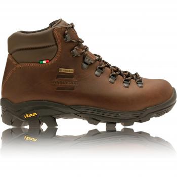 Zamberlan 309 New Trail Lite GTX Men's Waterproof Leather Hiking Boots - Waxed Chestnut