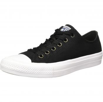 Converse Chuck Taylor All Star II Low Top Women's Black Plimsolls Textile - Size UK 4