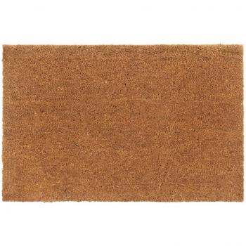 Felpudo de fibra de coco natural 65x100 cm