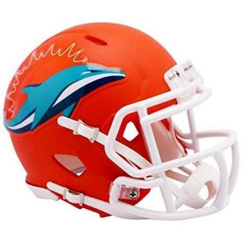 NFL Miami Dolphins Mini réplica de casco