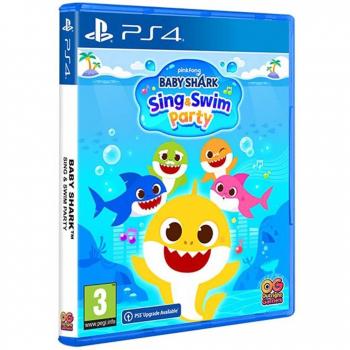 Baby Shark: Sing & Swim Party Juego para Consola Sony PlayStation 4, PS4 - Incluye modo multijugador, gráficos coloridos y animaciones de personajes, música original de Baby Shark, niveles interactivos basados en canciones infantiles