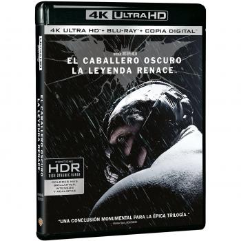 El Caballero Oscuro: La Leyenda Renace 4k Uhd [Blu-ray]