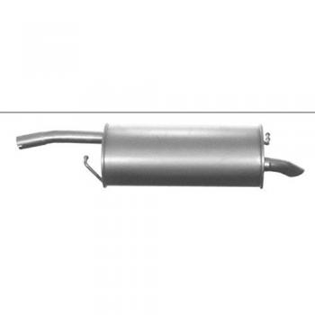 Silenciador trasero IMASAF para Ford Fiesta y Mazda 2, compatible con motores 1.25, 1.3 y 1.4 16V