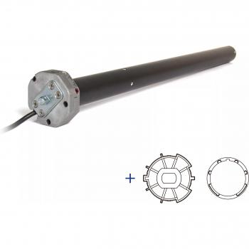 Motor de Persiana Radio de Emergencia Avosdim 45 mm 20 Nm + Adaptadores de Eje ZF54