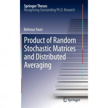 Product of Random Stochastic Matrices and Distributed Averaging