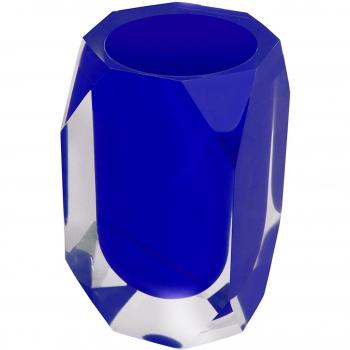 BATHSTAGE B-DIAMOND - Vaso, 3 x 11 x 11 cm, color azul