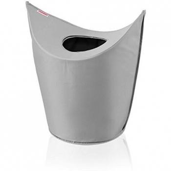Leifheit 80022 Cesto para la Colada, Tela, Gris, 60 x 35 x 80 cm