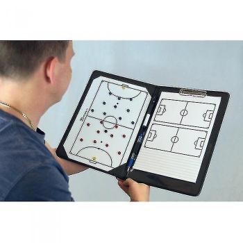Carpeta de Tácticas de Futsal Precision Pro Negro/Blanco One Size