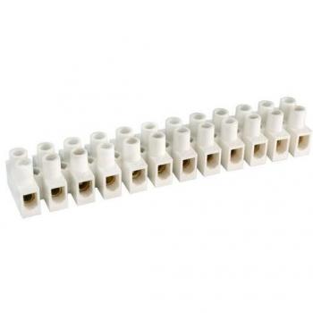 Regleta Conexion 12 Contactos 30Amp 16mm P.E.NATURAL