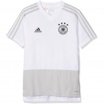 adidas DFB Training Jersey Camiseta de Entrenamiento, Niños, Blanco