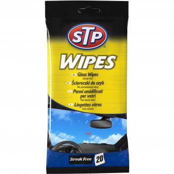 STP ST37020ML Toallitas Limpia Cristales, 20 Unidades