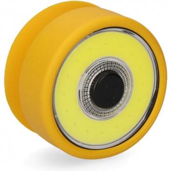 Linterna LED COB 2W con Imán, Ventosa y Pilas 3xAAA [80 Lúmenes]