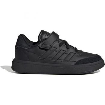 Zapatillas adidas courtblock infantil negro, tipo: zapatilla de moda para niño, características: color negro, talla 34