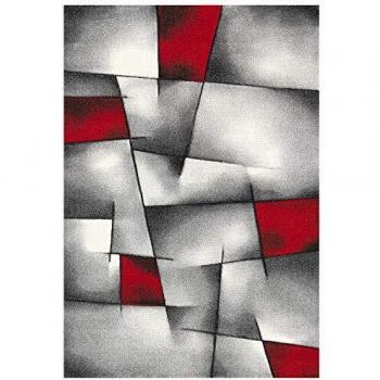 Chic Orange Alfombra Brillance/Modern Rojo 80 x 150 cm