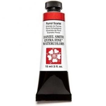 Daniel Smith Extra Fine Watercolor 15ml Paint Tube, Pyrrol Scarlet
