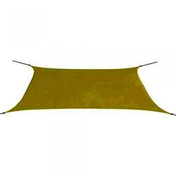 vidaXL Toldo de Vela Rectangular Lona de Sombra Protección Rayos UV Patio Exteriores Jardín Aire Libre Terraza Piscina de Tela Oxford Crema 4x6 m