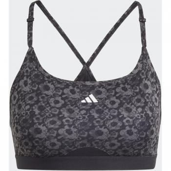 Top de mujer Aeroreact Training Light-Support Floral Print adidas