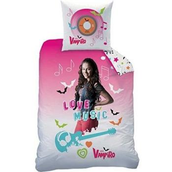 Chica Vampiro 044073 - Juego de Cama de Algodón con Funda de Edredón