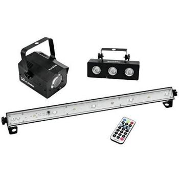 Eurolite 51915501 LED Mini-Partyset, Set Completo, Multicolor, Talla Única