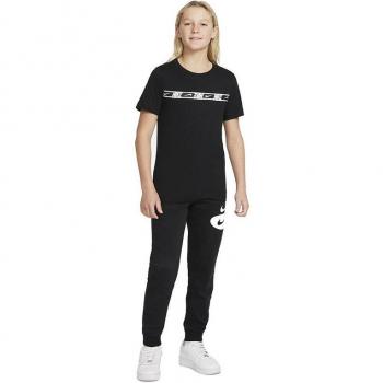 Camiseta Nike Sportswear Repeat de Manga Corta para Chicos en Color Negro - Talla L
