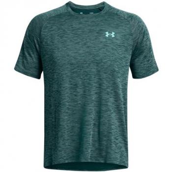 Under Armour Men's Tech Textured Short Sleeve T-Shirt - Blue - 3XL
