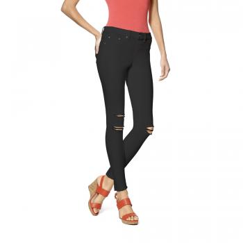 Hue LEGGING RIPPED KNEE DENIM