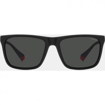 Polaroid Gafas de sol unisex PLD 2141/S con montura negra y lentes polarizadas
