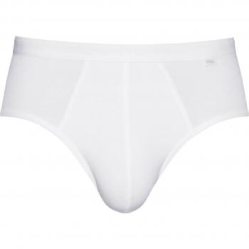 Mey Noblesse Classic Briefs for Men, No Side Seams, White Cotton