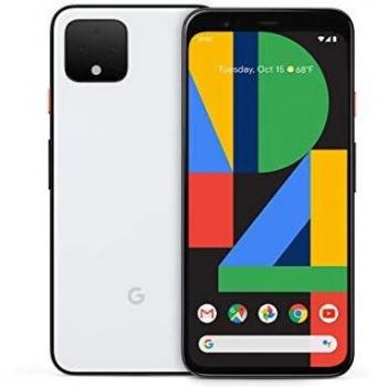 Google Pixel 4 (5,7 pulgadas, Android) Factory sin bloqueo SIM Free 4G/LTE (G020M Modelo UK Model) (blanco claro, 64 GB)