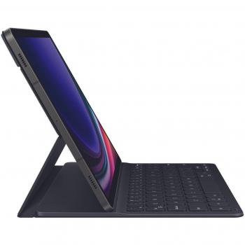 Samsung EF-DX710BBGGDE - Teclado para móvil con Pogo pin QWERTZ Alemán en color Negro