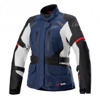 Chaqueta de Moto Mujer Alpinestars Stella Andes V3 Drystar Azul Oscuro-Negro
