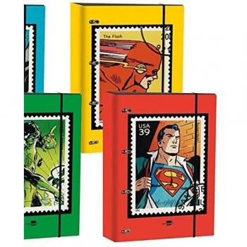 Carpeta liderpapel din a4 forrada con recambio 120 hojas 80 gr 5 mm 4 an. redondas 40 mm cierre goma