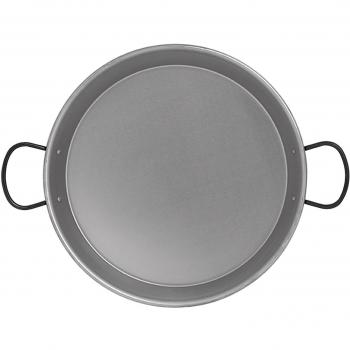 IMEX EL ZORRO El Zorro 63044-Paellera Pulida induccion, Esmaltado, Gris, 38 cm