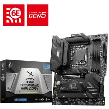 MSI MAG B760 TOMAHAWK WIFI DDR4 Placa Base Intel B760 LGA 1700 ATX