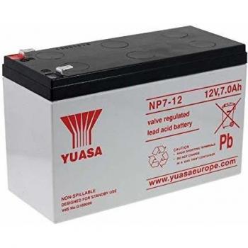 Batería de Plomo Yuasa 12V 7Ah NP7-12 para Paneles Solares
