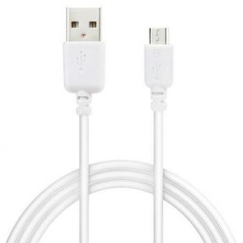 EZOPower EZCB15W - Cable USB 2.0 de carga y datos, 1.8m, color blanco