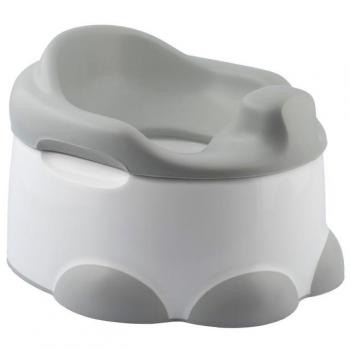 Bumbo Step´n Potty 3 en 1 Alzador, Adaptador y Orinal con Diseño Powder Cool Grey