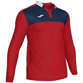 Joma Winner II Polos Caballero, Niños, Rojo/Marino, 5XS